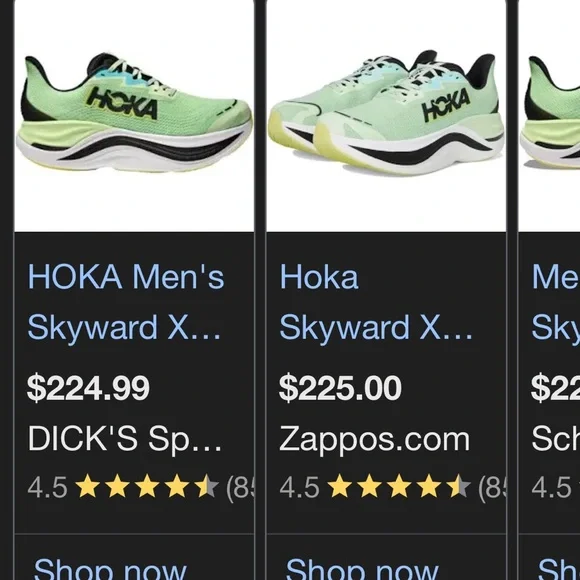 HOKA Men's Skyward X Running
Shoes - Picture 2 of 9